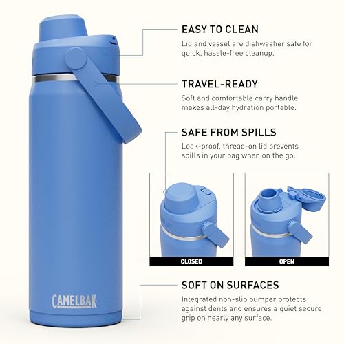 CamelBak Thrive Chug Insulated Stainless Steel Water Bottle 32oz Sky Blue K9074