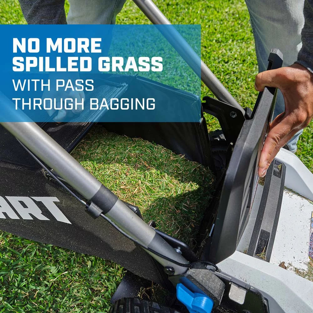 HART 40-Volt 20-inch Cordless Brushless Push Mower Kit with 6.0Ah Battery L25946