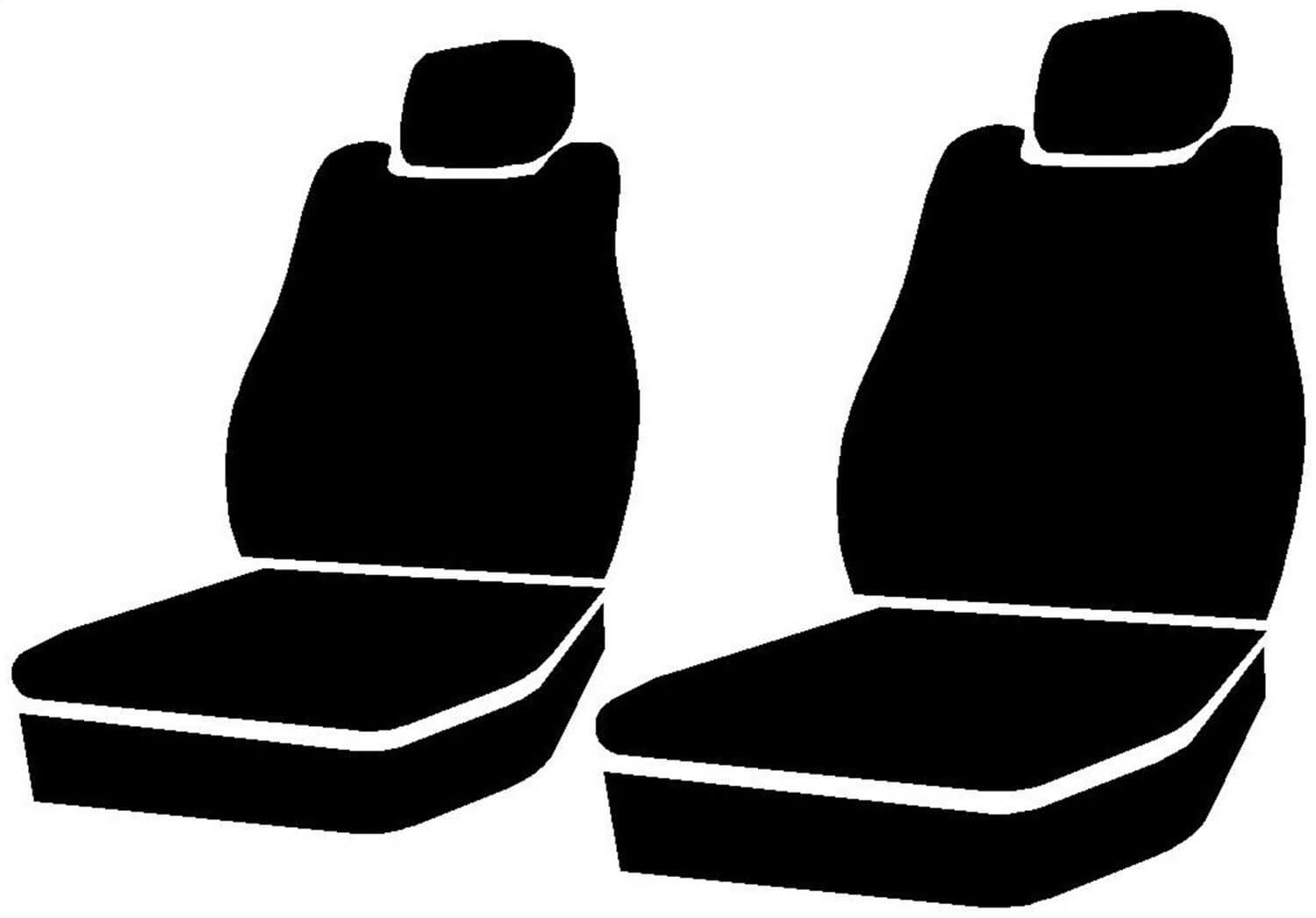 Fia SL69-44 Red LeatherLite Custom Seat Cover by TruckProUSA P43179