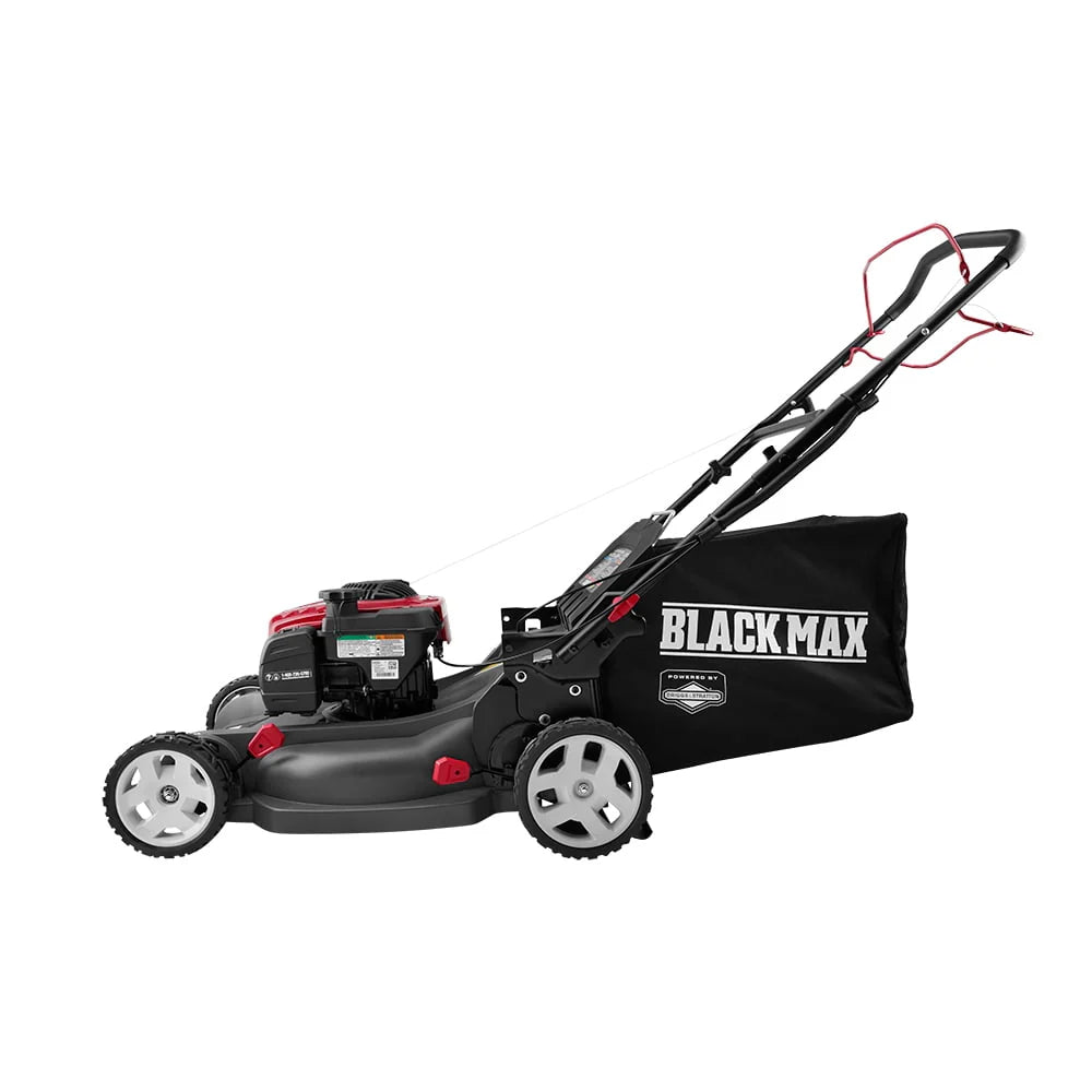 Black Max 21-Inch 150cc Self-Propelled Gas Mower with Briggs & Stratton Engine Z2039