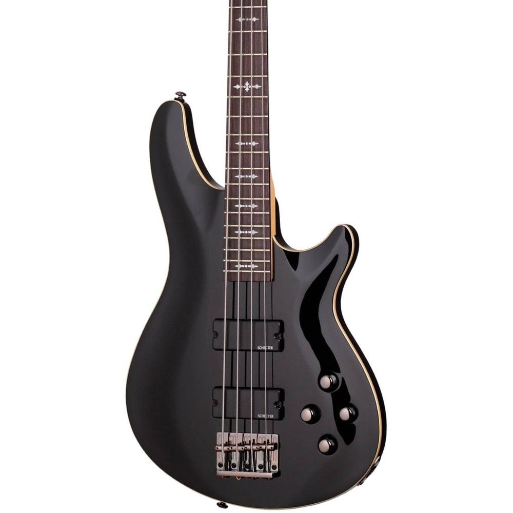 Schecter Omen-4 Electric Bass Guitar Black E582902
