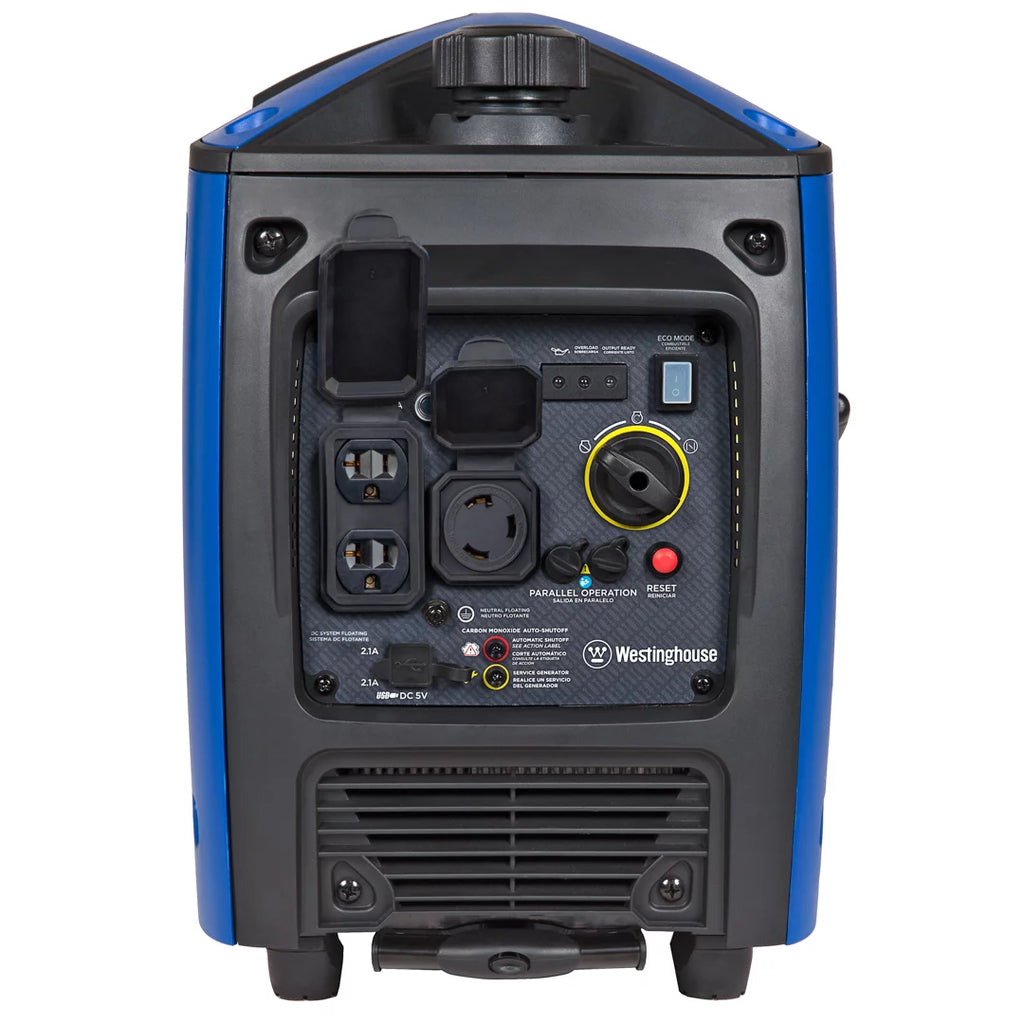 Westinghouse 3700 Peak Watt Gas Powered Portable Inverter Generator with CO Sensor D2760