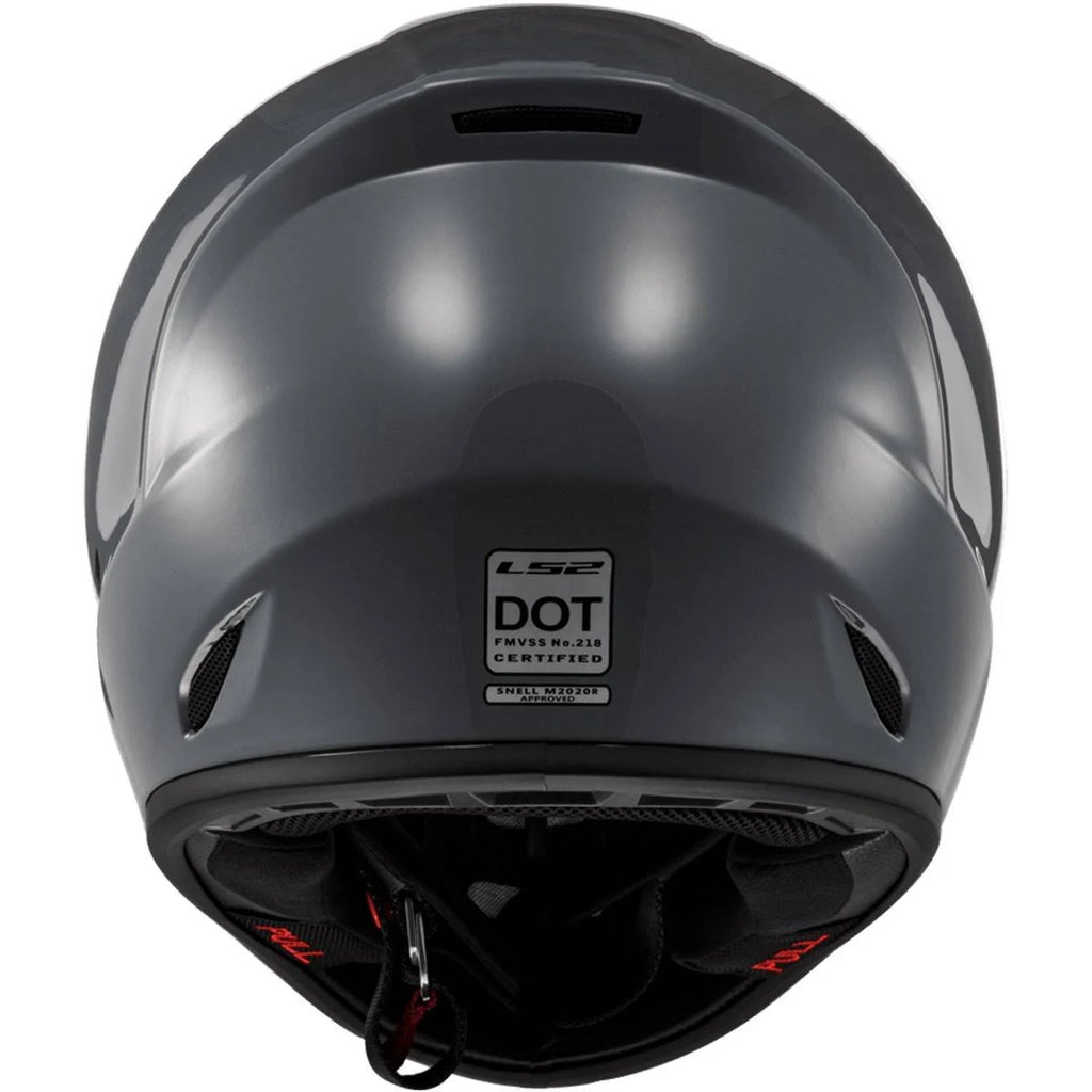 LS2 Street Fighter Brushed Alloy Helmet N60587