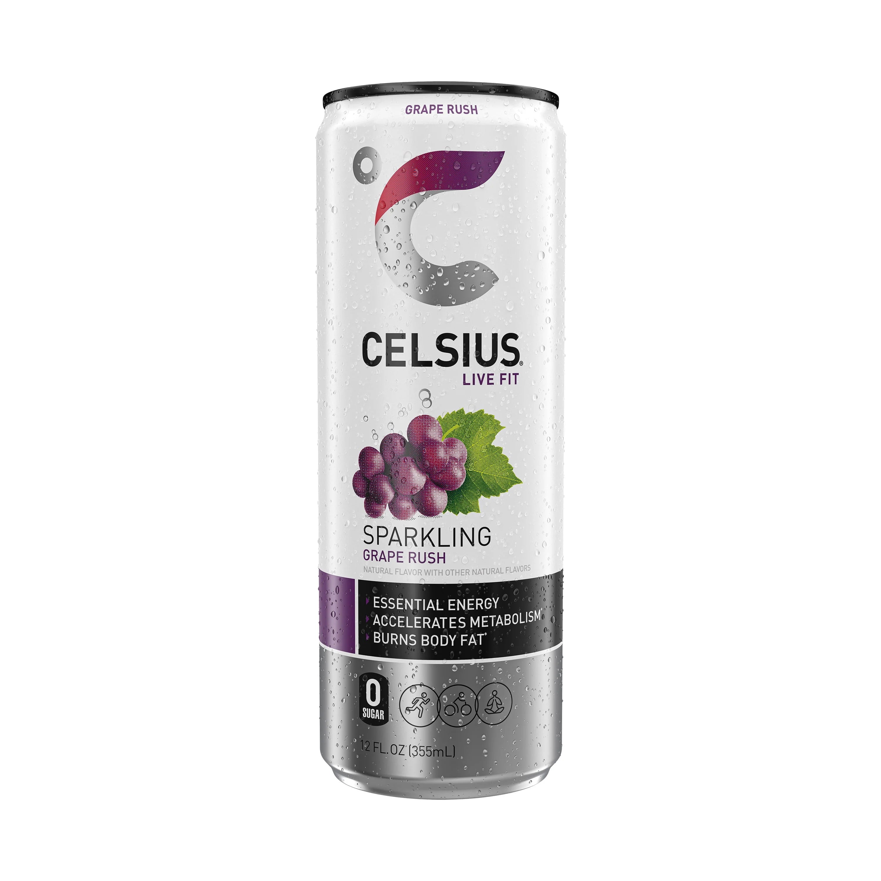 CELSIUS Sparkling Space Variety Pack, Functional Energy Drink, 12 fl oz, 12-Pack T823