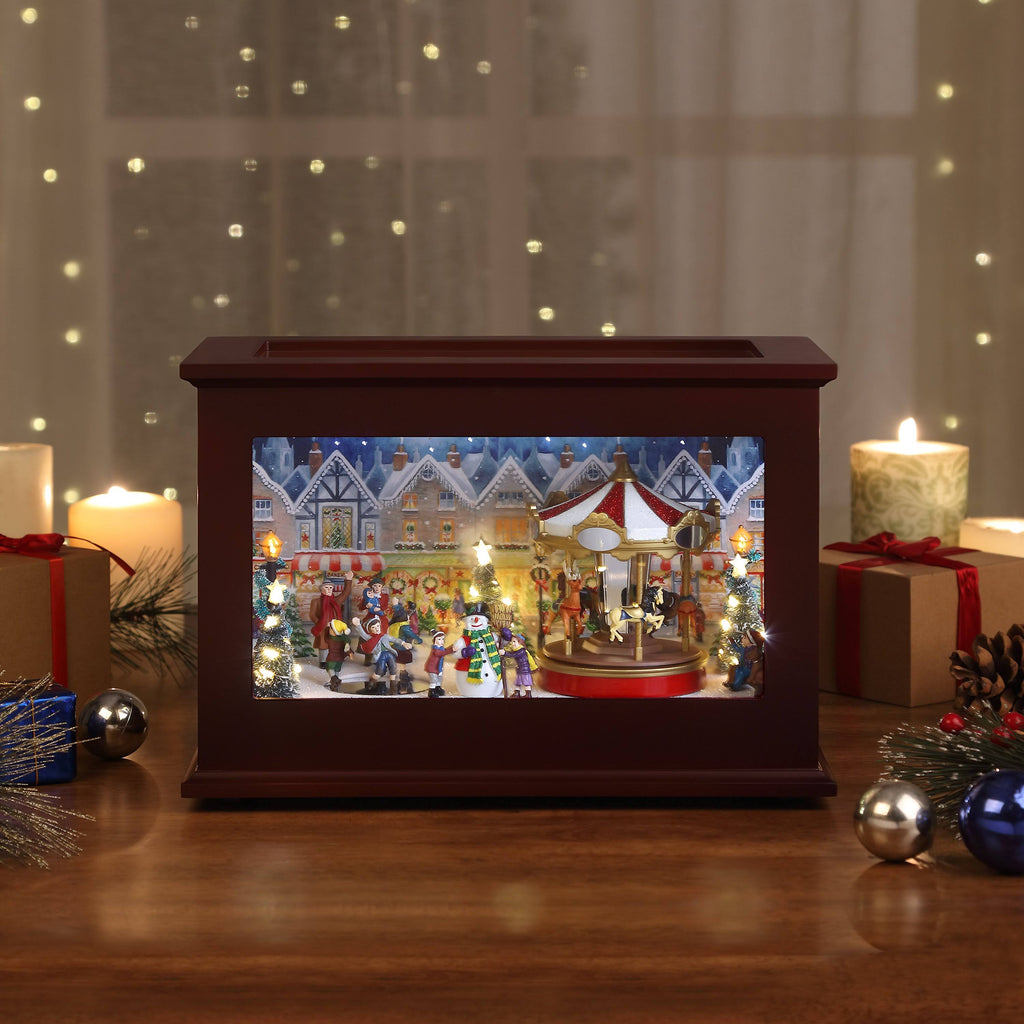 Mr. Christmas Heirloom Christmas Music Box S17931