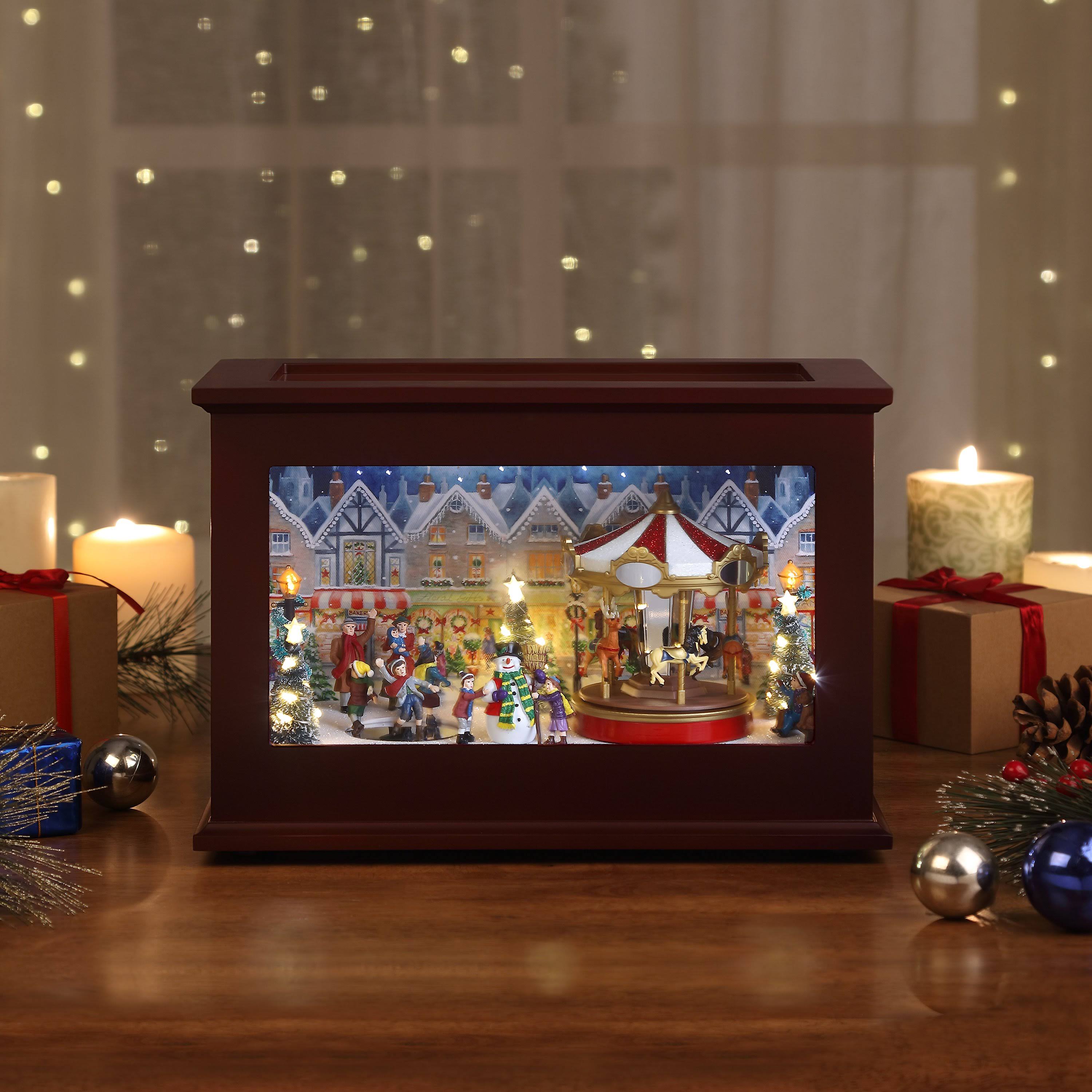Mr. Christmas Heirloom Christmas Music Box S17931