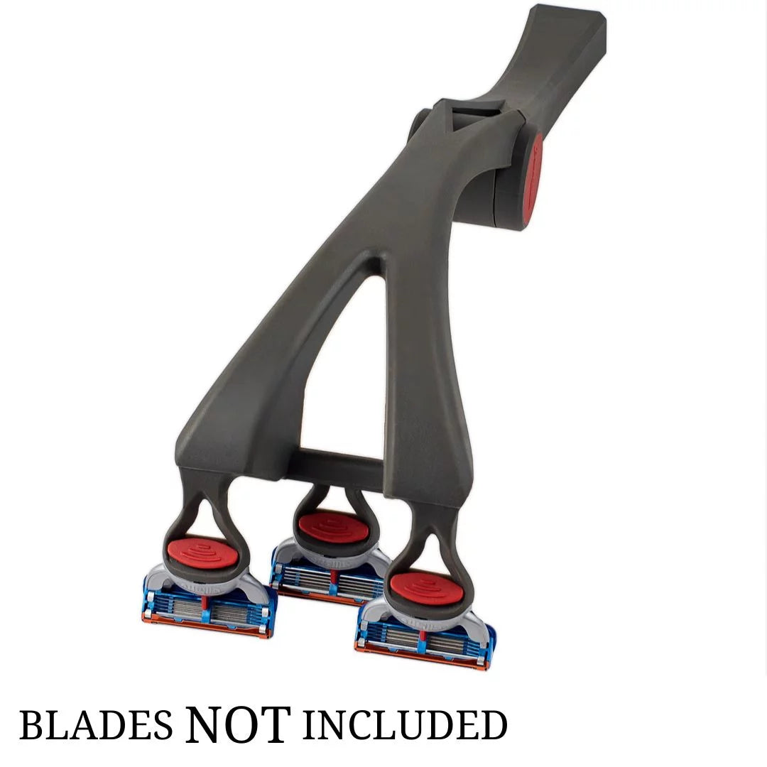 BackRover Back Shaver for Men with Razor Extension Handle for 5-Blade Cartridges S793904