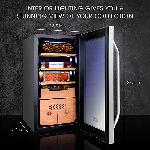 SCHMÉCKÉ 250 Cigar Cooler Humidor with Cooling, Heating & Humidity Control N533588