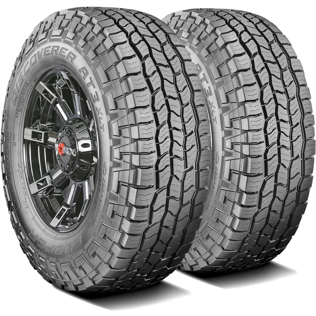 Pair of 2 (TWO) Cooper Discoverer AT3 XLT LT 285/65R20 Load E (10 Ply) AT A/T All Terrain Tires