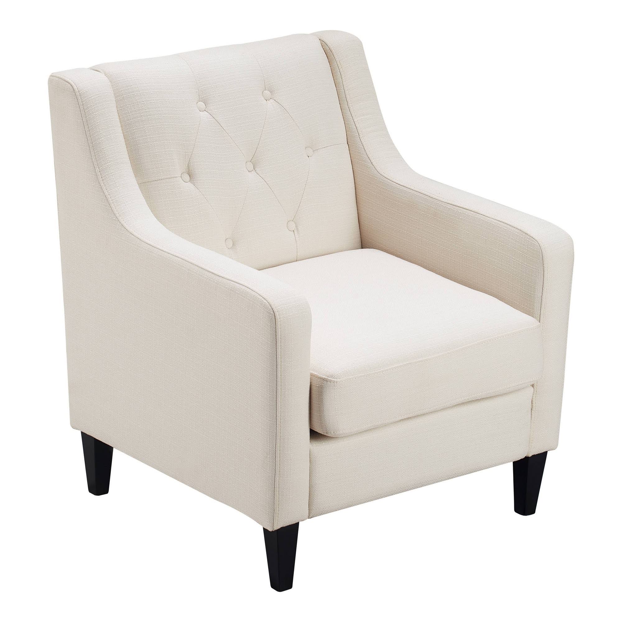 Serta Nina Tufted Accent Chair Cream P53401