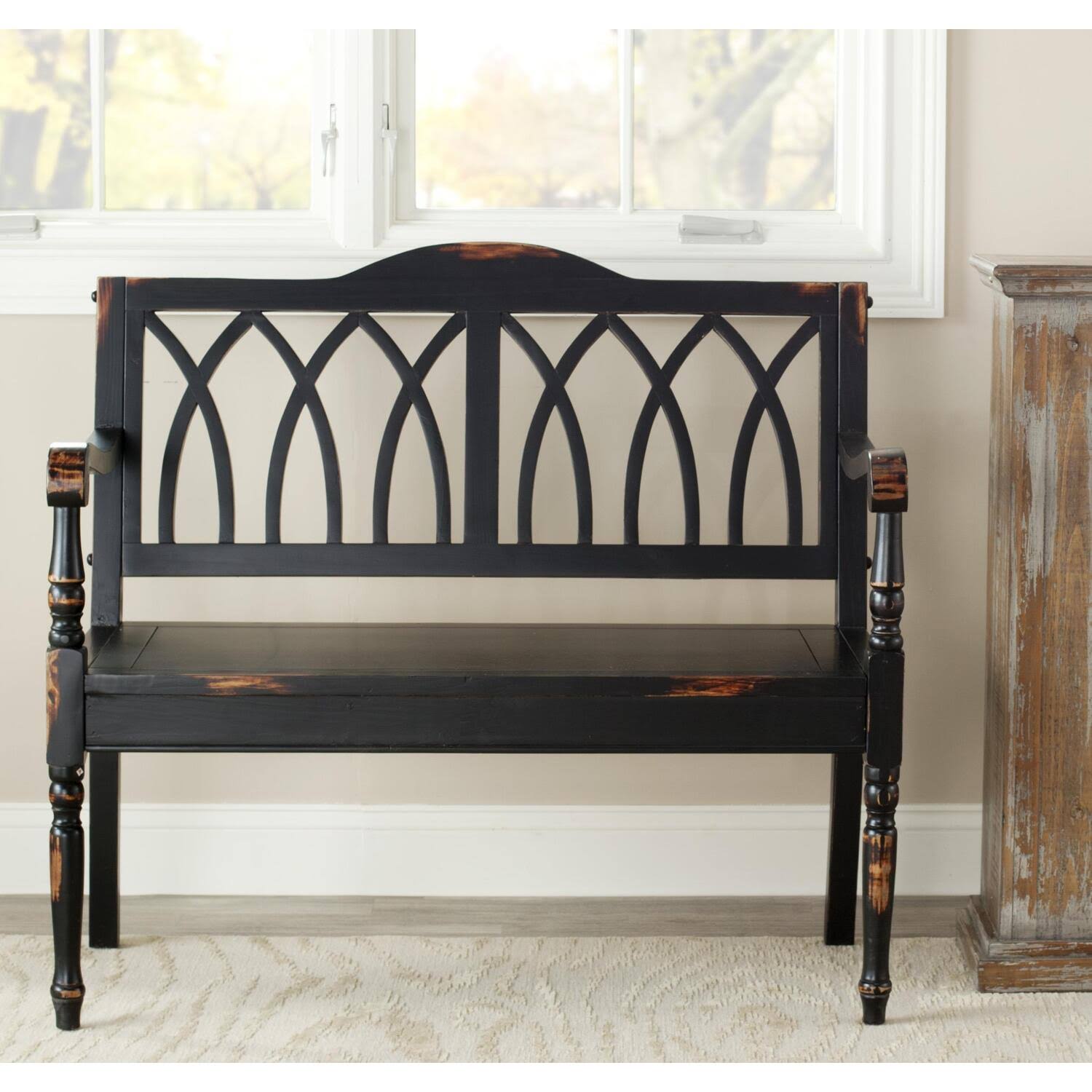Safavieh Benjamin Bench Grey I919830