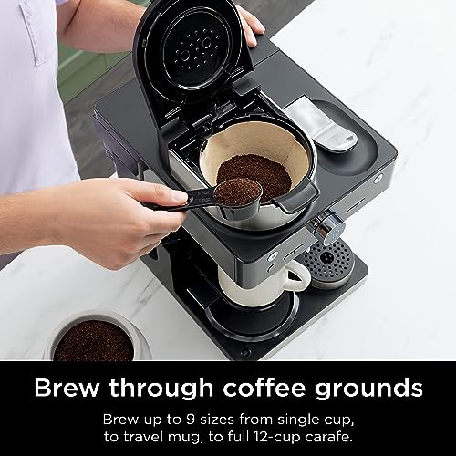 Ninja Espresso & Coffee Maker & Barista System, Black, CFN601 O20366