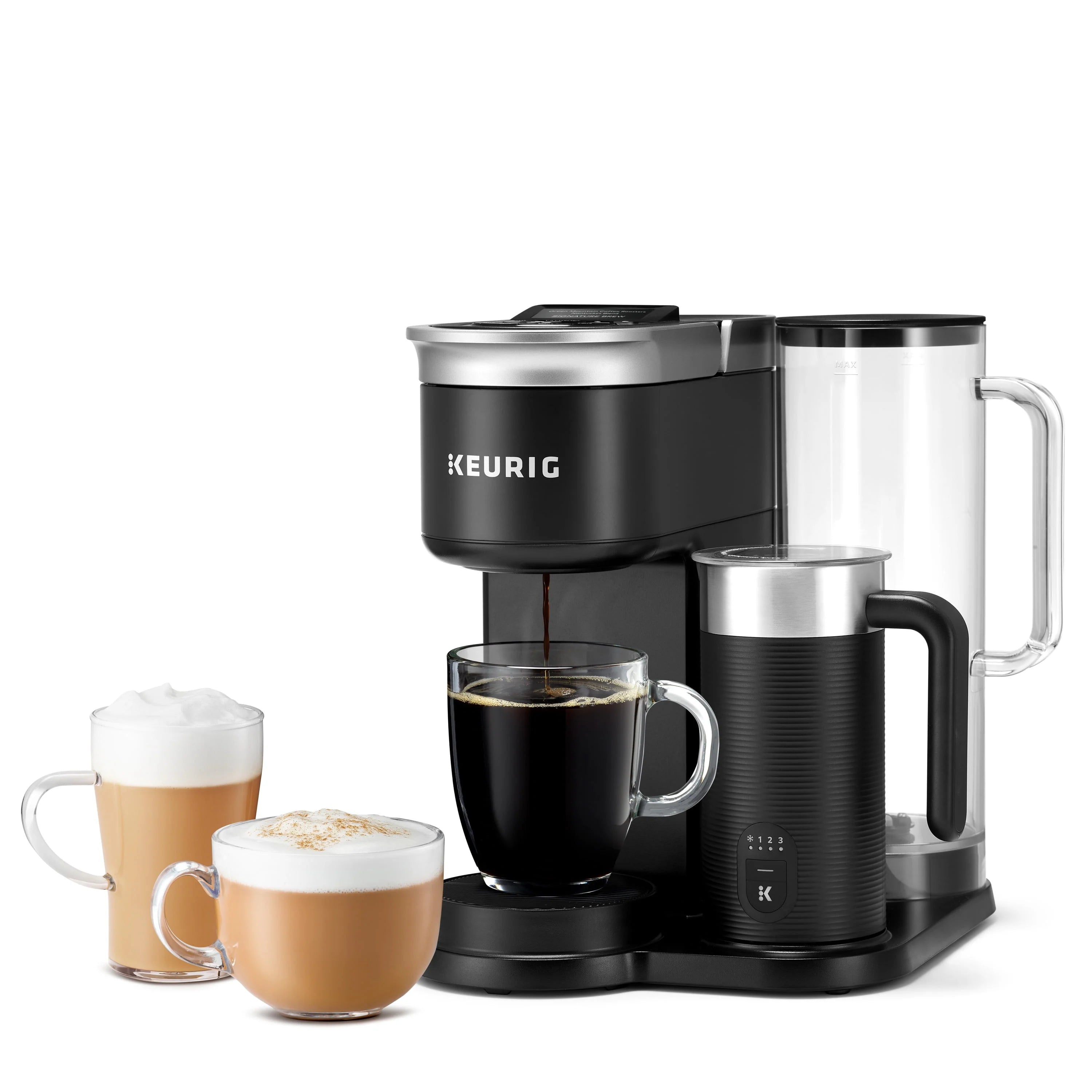 Keurig K-Cafe SMART Single Serve Coffee, Latte & Cappuccino Maker, Black H711