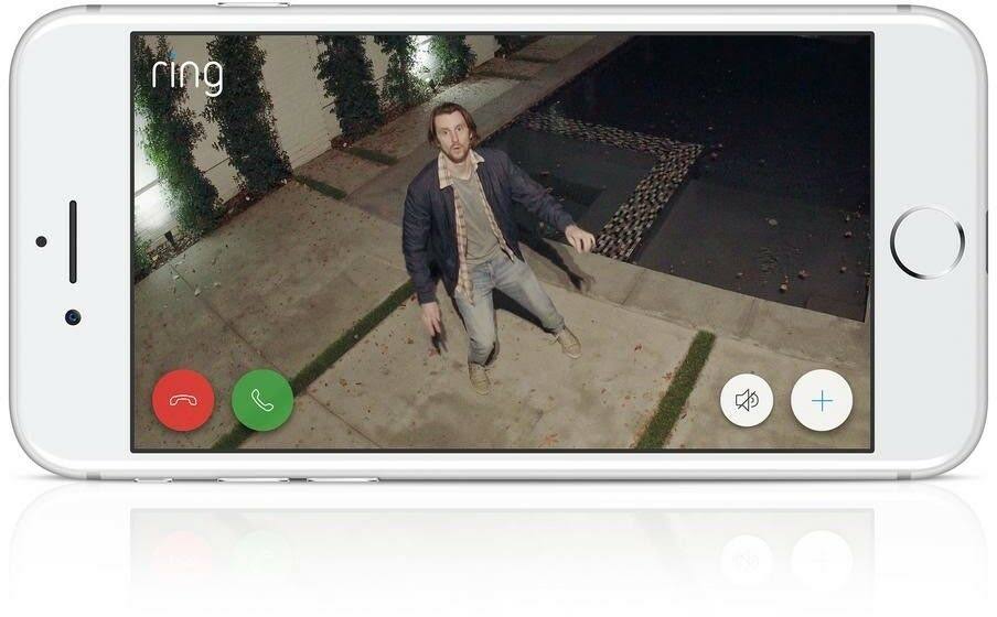 Ring Spotlight Wi-Fi Security Camera, 1080p, Black L396469