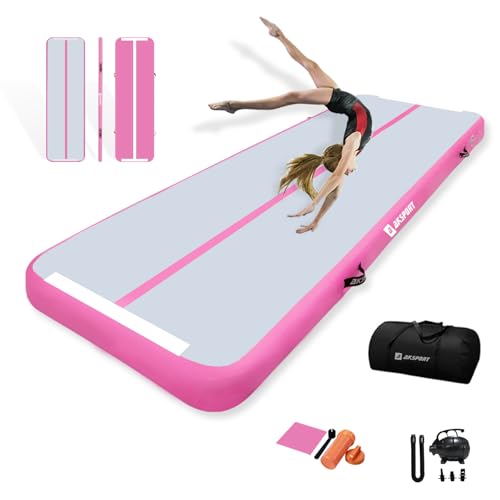 AKSPORT Gymnastics Air Mat Tumble Track with Air Pump A7907