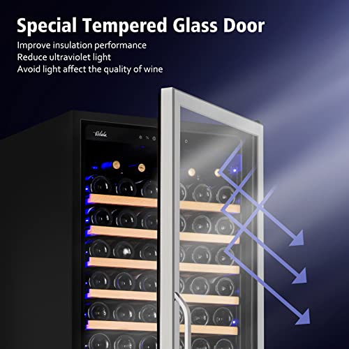 Electric Humidor Cabinet 35L with Digital LED Screen and Humidity Control C6096