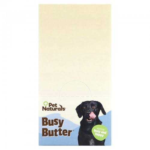 Pet Naturals Busybutter Calming Peanut Butter Dog Supplement, 1.5 oz, 6 count M2480