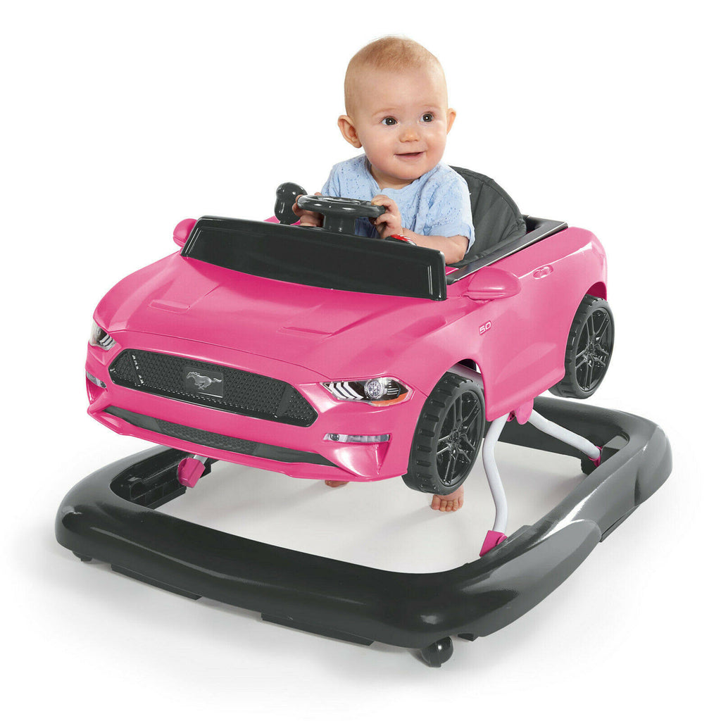 Bright Starts Ford Mustang 3 Ways to Play Walker Pink C7741