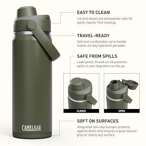 CamelBak Thrive Chug Insulated Stainless Steel Water Bottle 32oz Sky Blue K9074