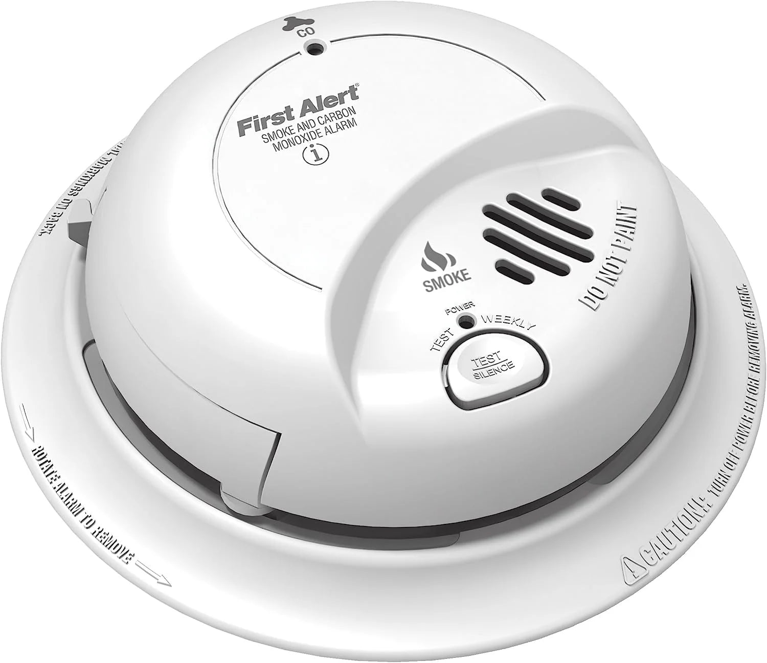 First Alert BRK SCO2B Smoke and CO Detector with 9V Battery P41705