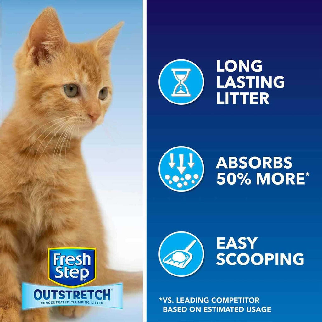 Fresh Step Outstretch Febreze Concentrated Clumping Litter N5701