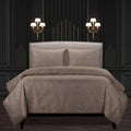 F Scott Fitzgerald Jazz Club Bronze Luxury Bedding Set - Gold