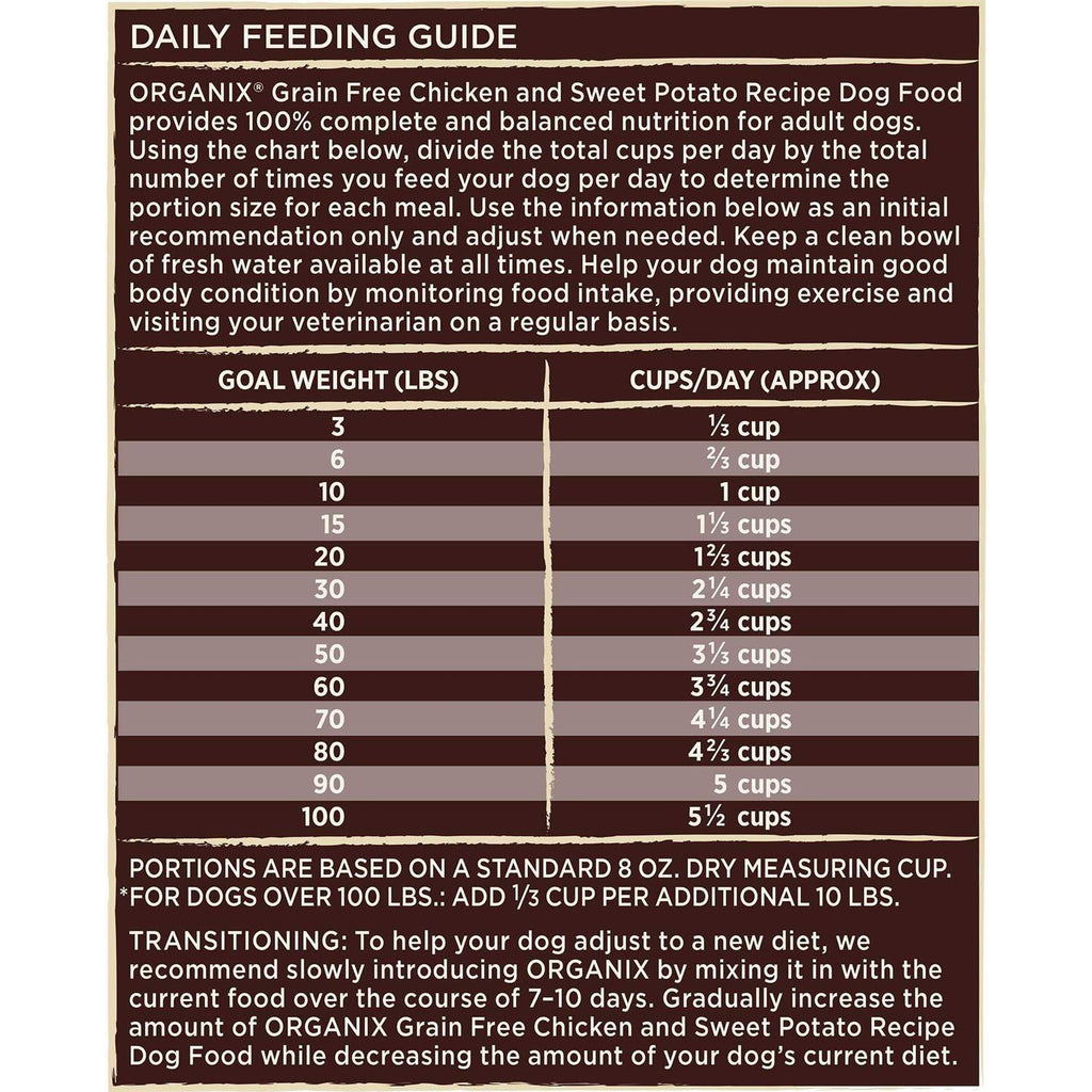 Castor & Pollux Organix Organic Chicken Dry Dog Food H4965