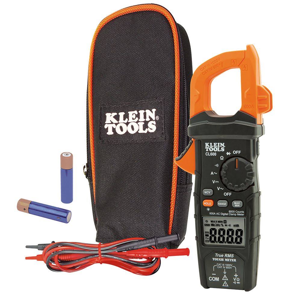 Klein Tools CL600 Digital Clamp Meter AC Auto-Ranging - Megean