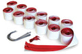 Zipwall 12-Pack Heavy-Duty Zipper for Dust Barriers, HDAZ12 - Megean