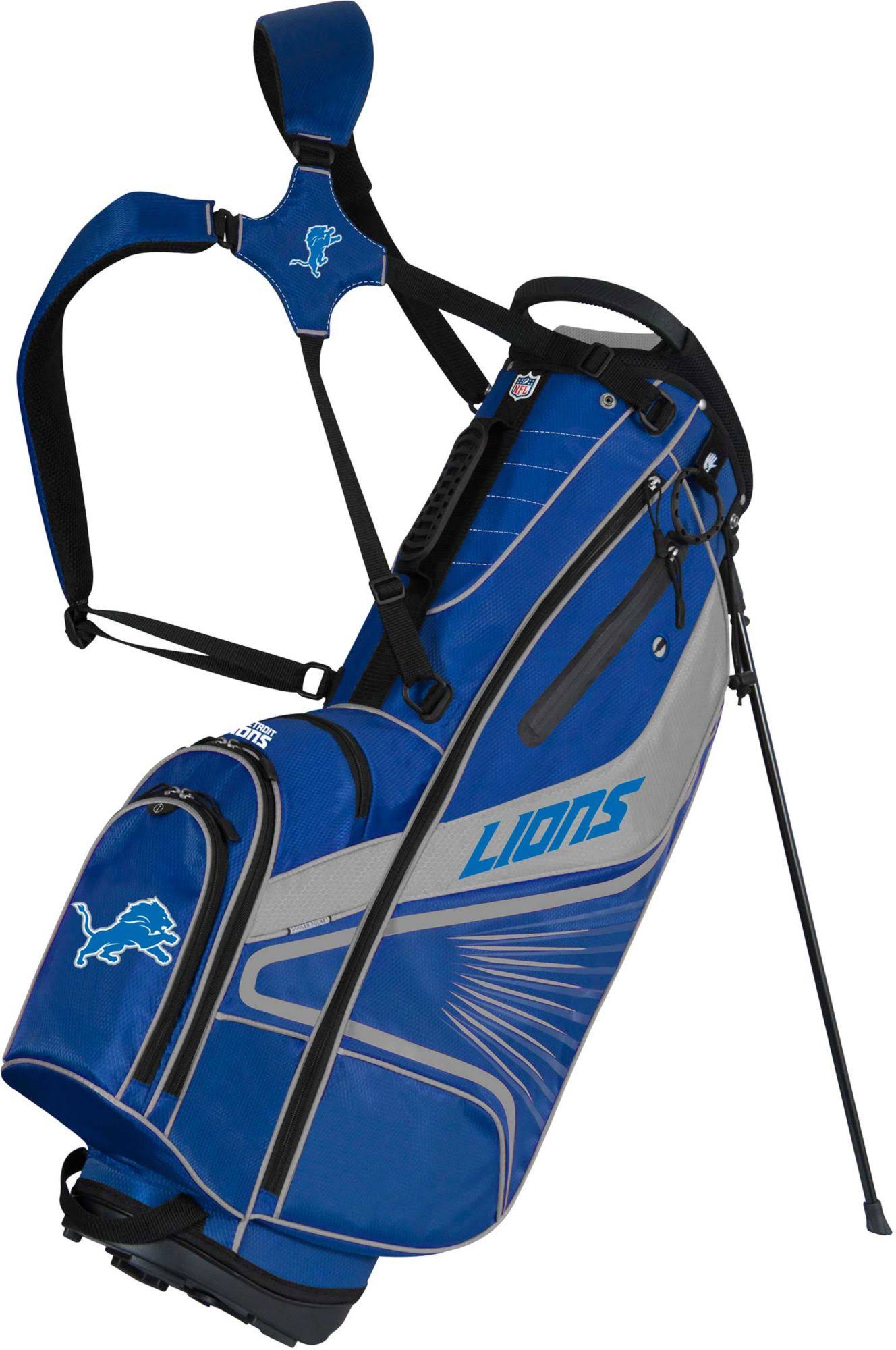 NFL Detroit Lions Gridiron III Stand Golf Bag