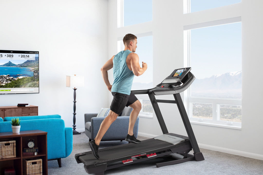 ProForm Trainer 12.0 Folding Treadmill with 10" HD Touchscreen F805624