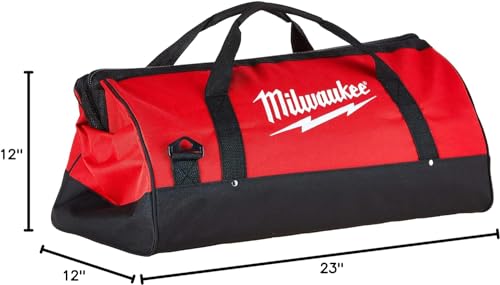 Milwaukee 23x12x12 Canvas Tool Bag with Strap K52017