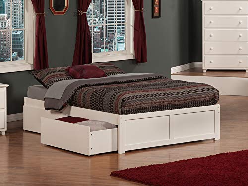 AFI Concord Platform Bed with Storage Drawers J78151