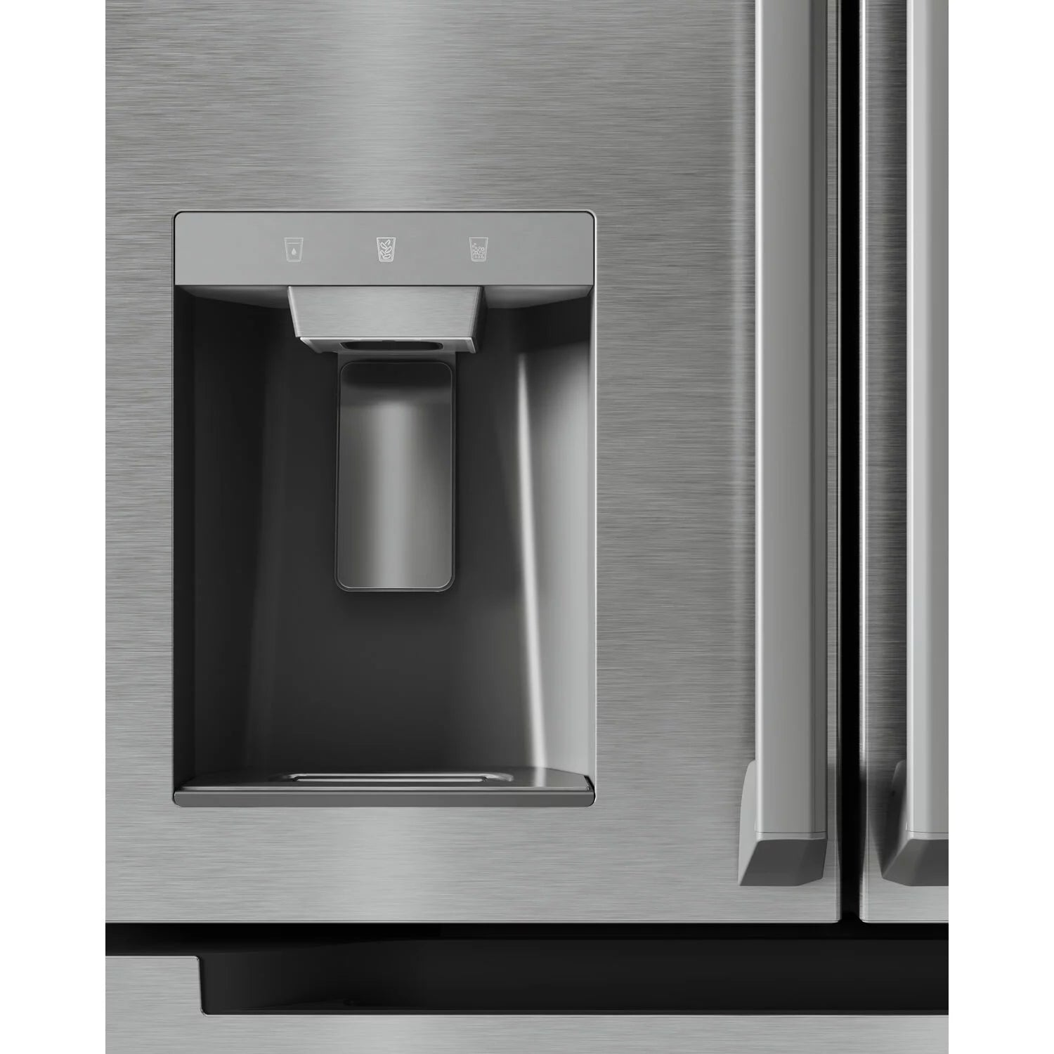 Midea 21.6 Cu. Ft. French Door Refrigerator, Stainless Steel W10647