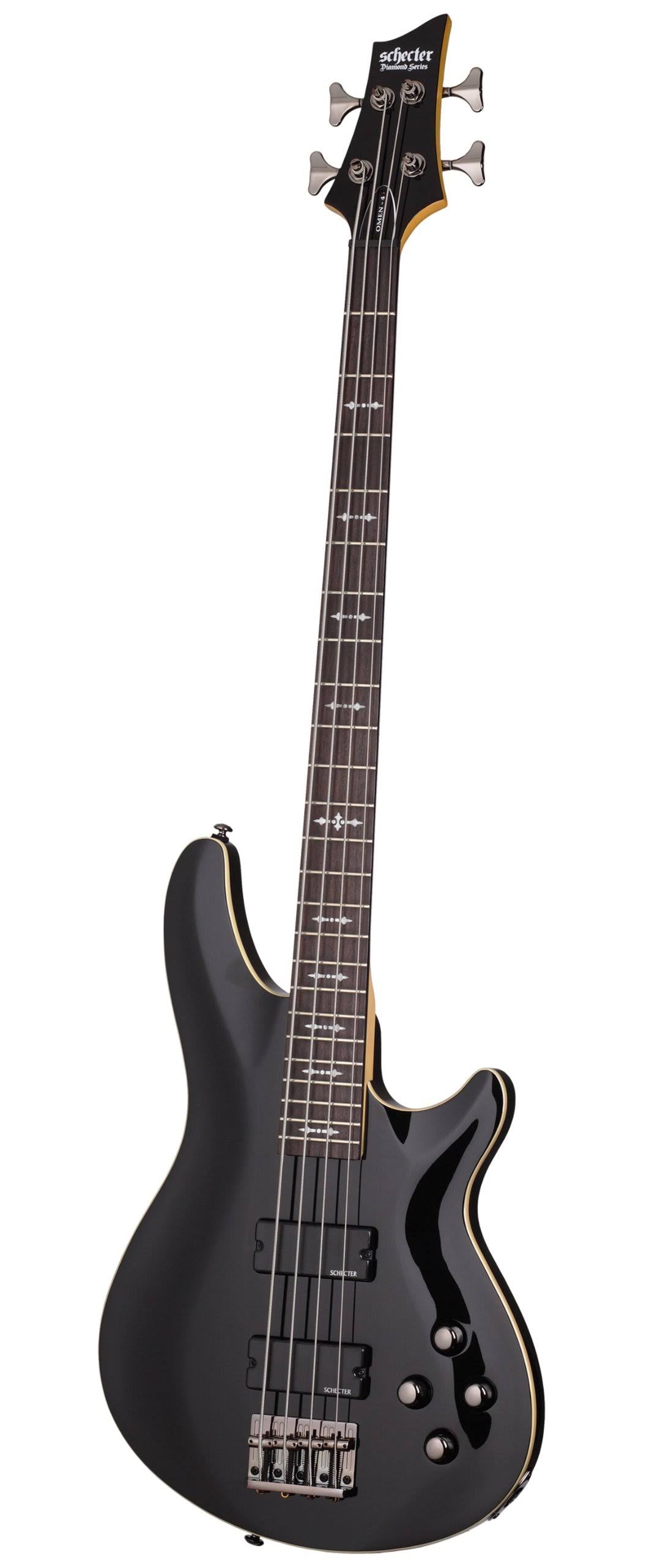 Schecter Omen-4 Electric Bass Guitar Black