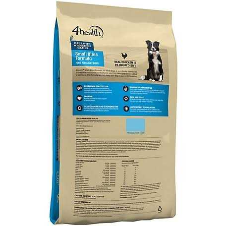 4health Wholesome Grains Small Bites Adult Chicken Dry Dog Food X85002