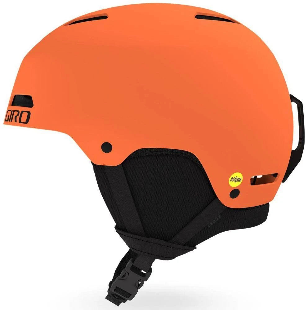 Giro Ledge MIPS Matte Warm Black Citron Helmet A531230