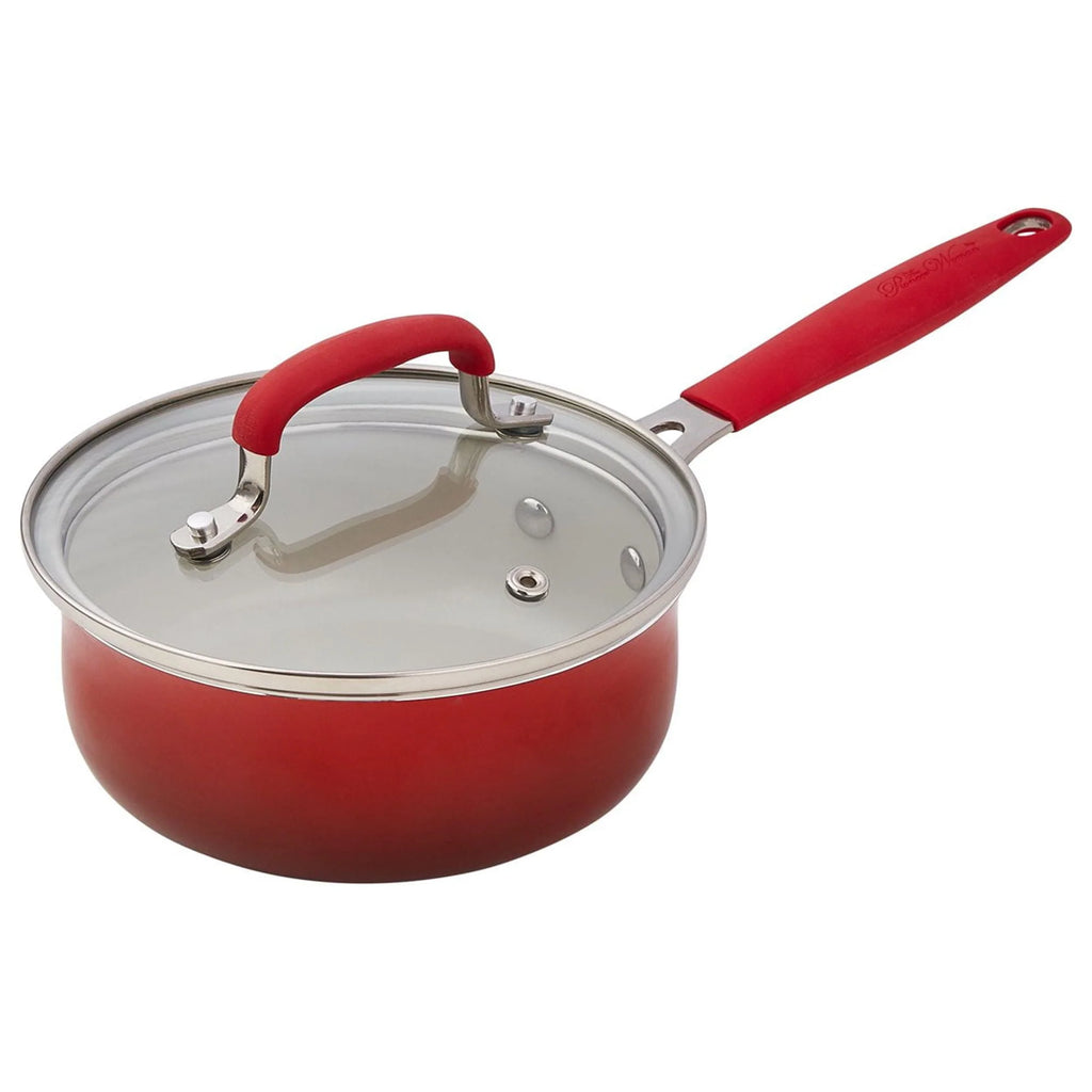 The Pioneer Woman 25 Piece Ceramic Nonstick Cookware Set, Ombre Teal T370