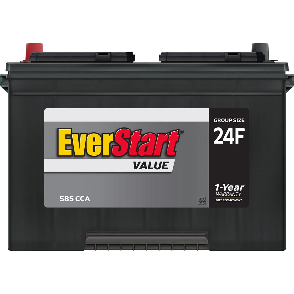 EverStart Value Lead Acid Automotive Battery Group Size 24F 12 Volt R896381
