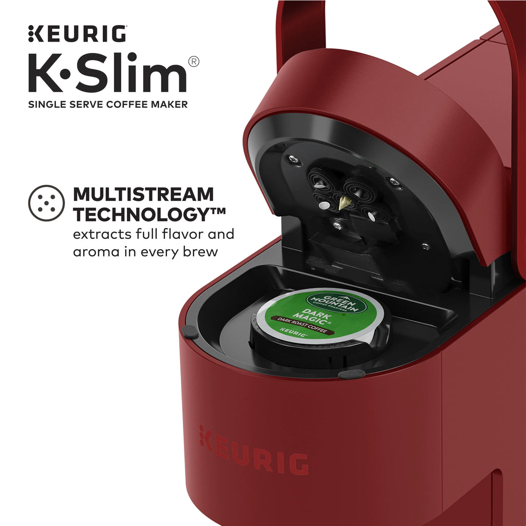 Keurig K-Slim Black Single-Serve K-Cup Pod Coffee Maker J75820