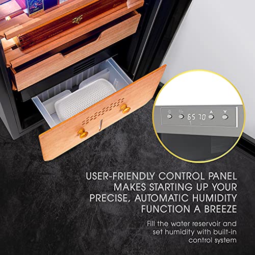 SCHMÉCKÉ 250 Cigar Cooler Humidor with Cooling, Heating & Humidity Control N533588