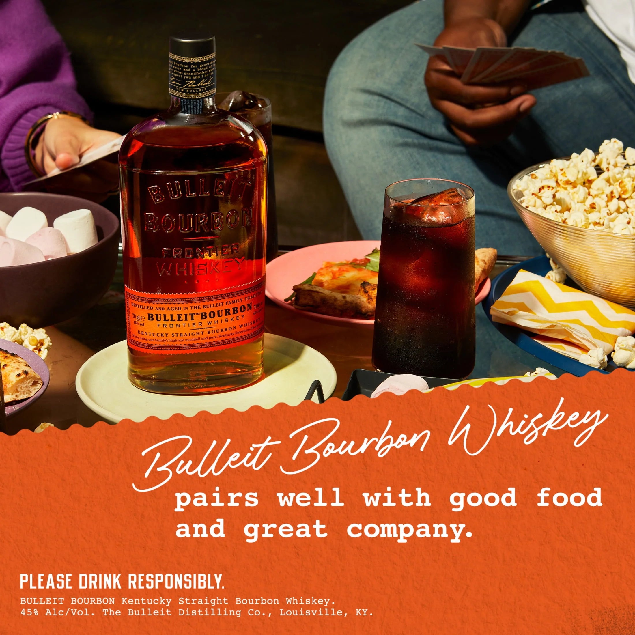 Bulleit Bourbon Whiskey 750 mL Q5010