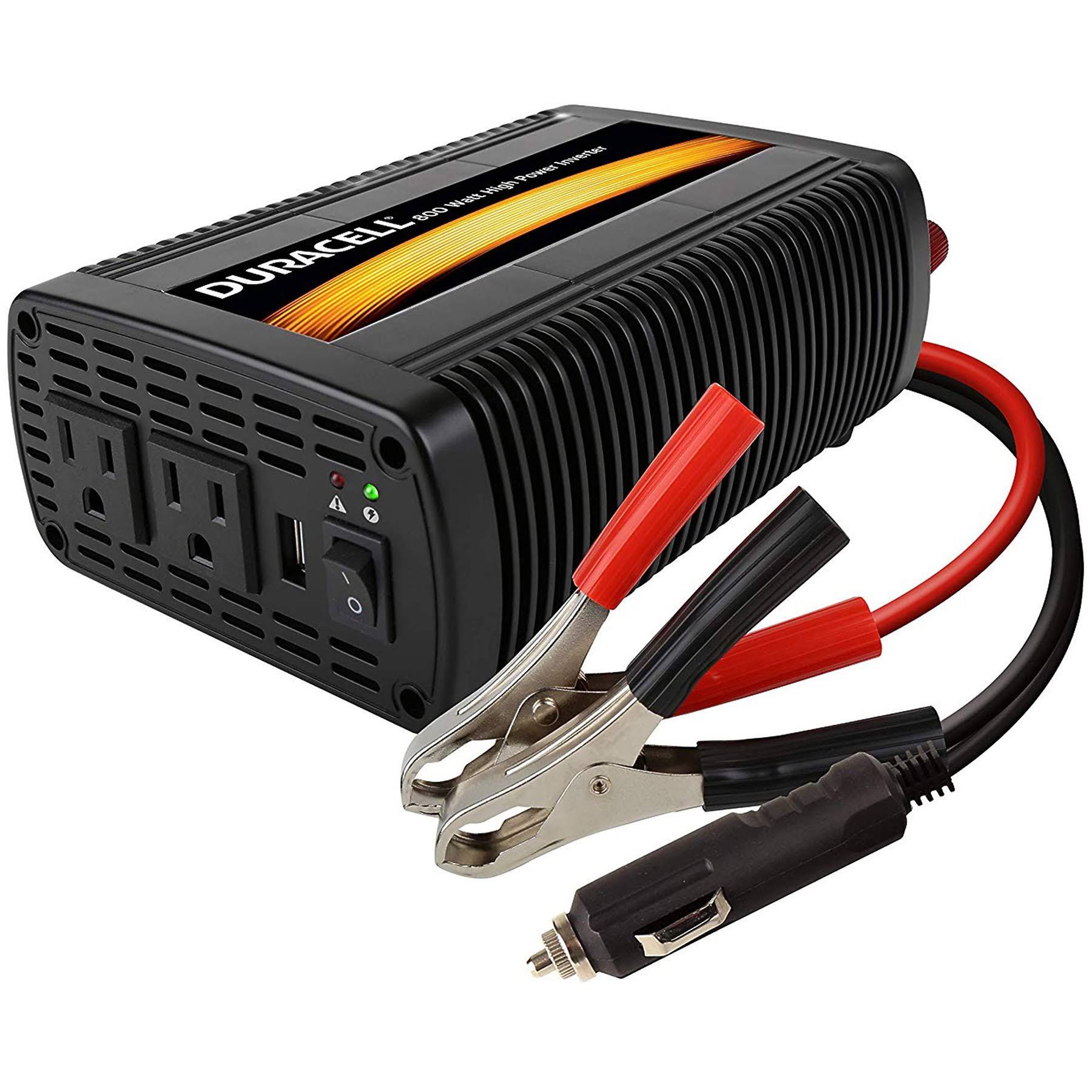 Duracell High Power Power Inverter - 800W - DC 12V DRINV800 - Megean