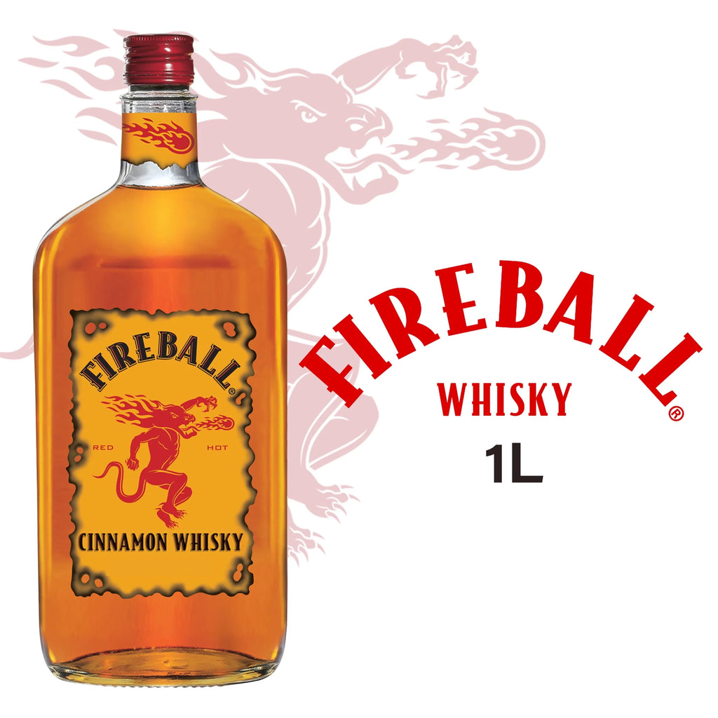 Fireball Cinnamon Whiskey, 750ml, 33% Alcohol S948953