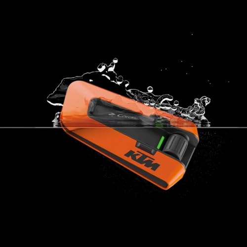 Cardo PACKTALK Edge Motorcycle Bluetooth Headset Intercom - Single Pack, Black P84142