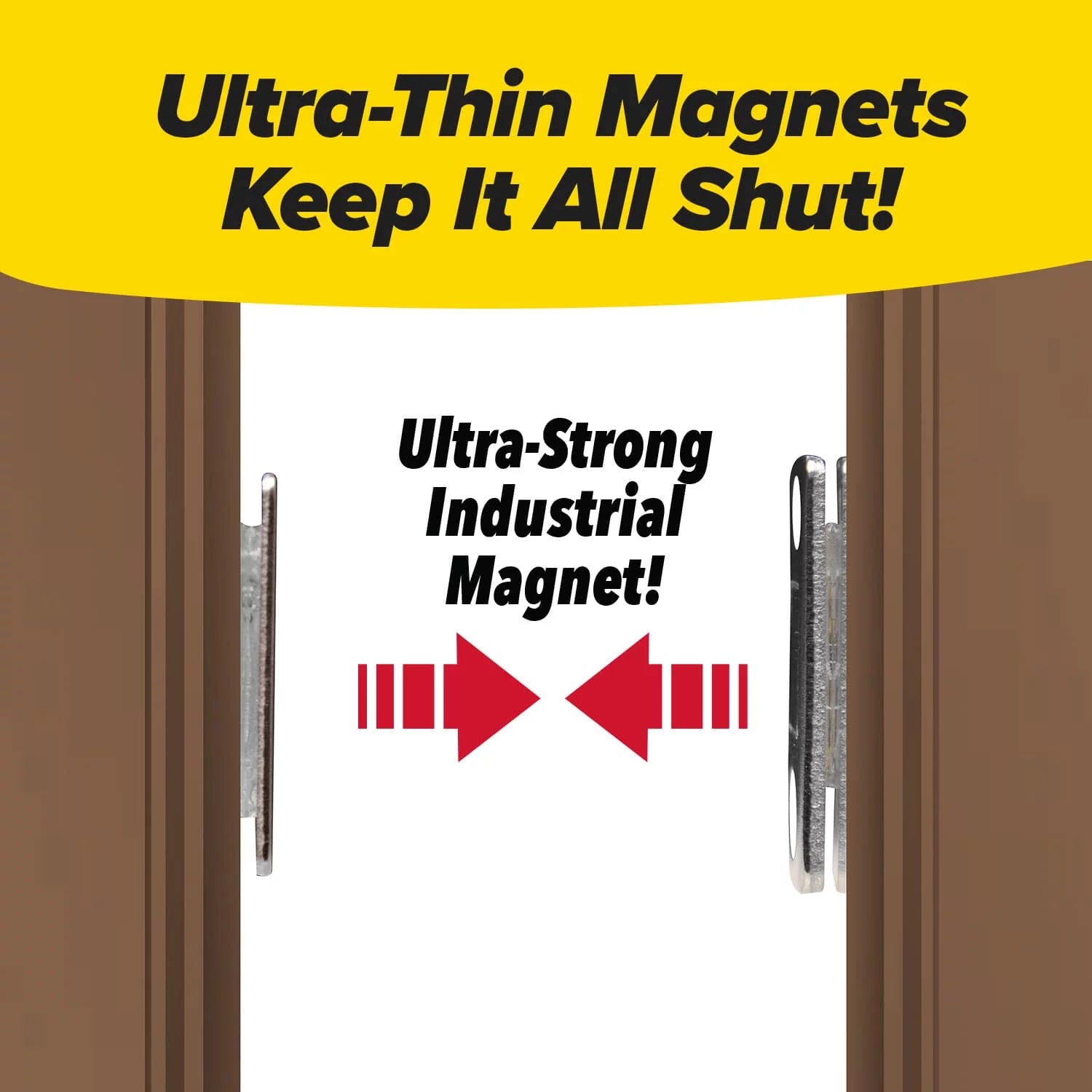 RUBY Monkey Magnets Ultra-Thin Magnetic Plates, 8 Pack V325