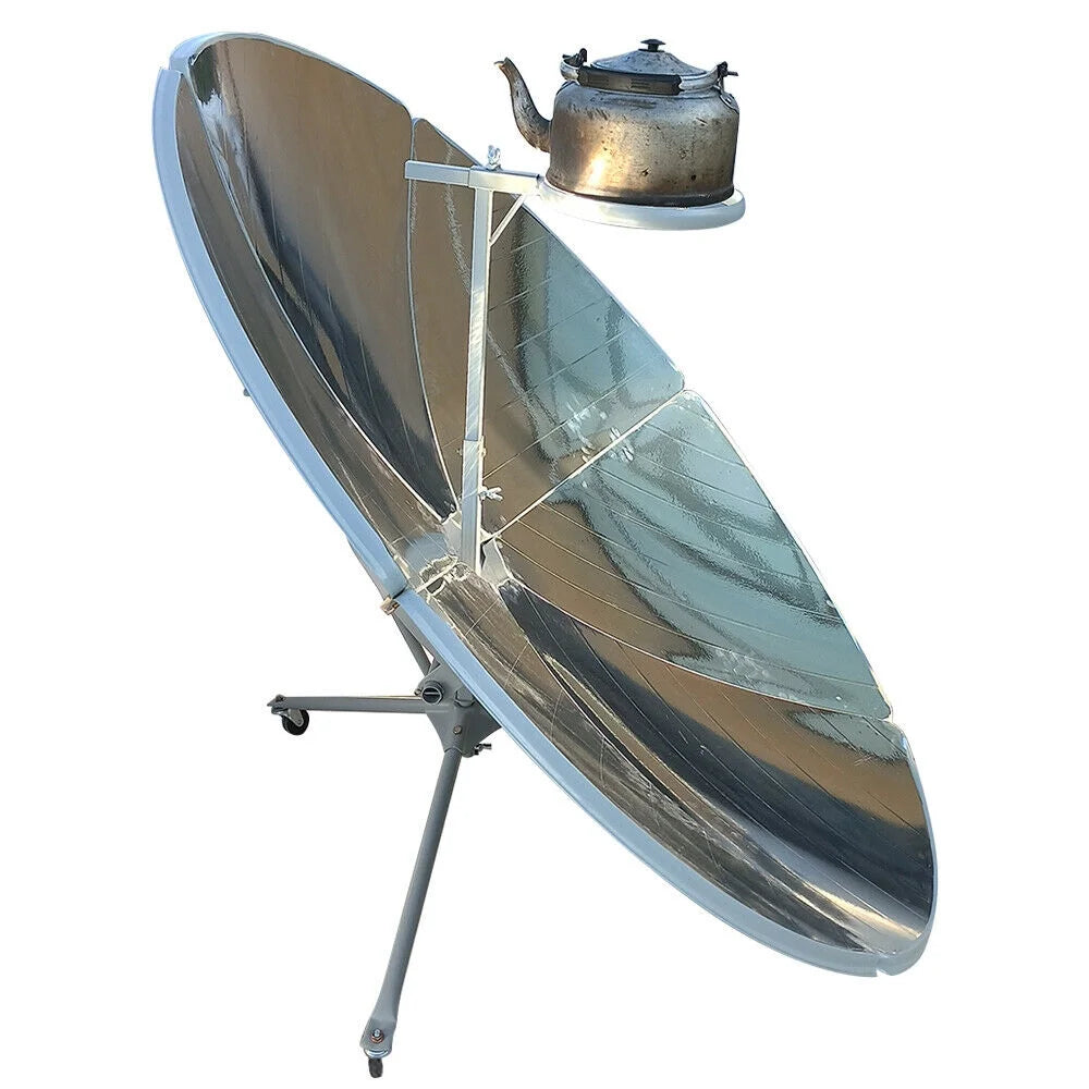 1800W Parabolic Solar Cooker Portable Camping Outdoor Y61899