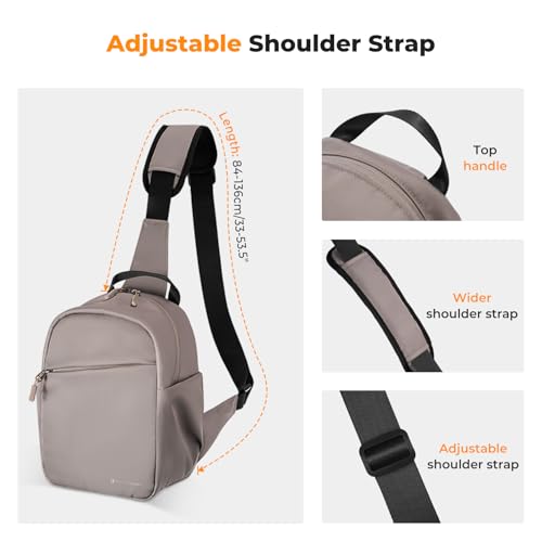 K&F Concept Camera Sling Bag Small Crossbody Shoulder Backpack for DSLR/Mirrorless U627
