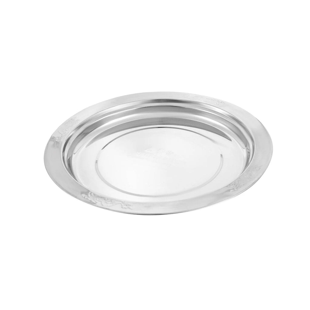 LKS-8380 Chinese Style Stainless Steel Shabu Hot Pot 1.9QT A669437