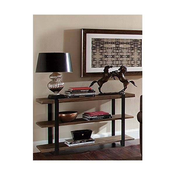 Alaterre Stowe Reclaimed Wood Media Console Table, Natural L60878
